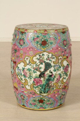 Antiquitäten, Keramik, Porzellan-Hocker, Hocker Ende 800, 800, China Hocker Hocker