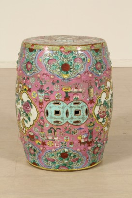 Antiquitäten, Keramik, Porzellan-Hocker, Hocker Ende 800, 800, China Hocker Hocker