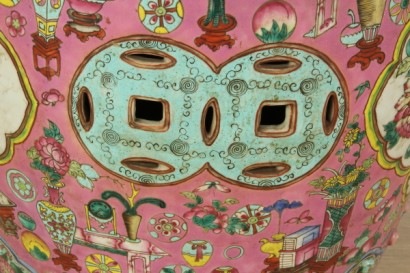 Antiquitäten, Keramik, Porzellan-Hocker, Hocker Ende 800, 800, China Hocker Hocker