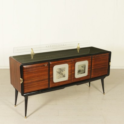 Meuble Buffet Années 50 Vintage Italie