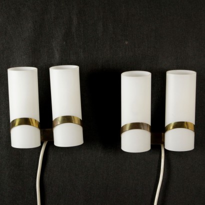 di mano in mano, lampade anni 60, anni 60, lampada vintage, lampade di modernariato, illuminazione vintage, illuminazione di modernariato, lampade a parete, coppia di lampade, coppia di lampade a parete
