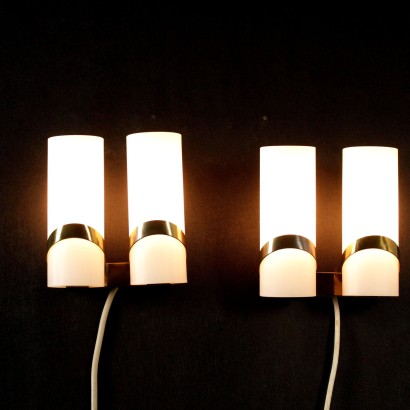 di mano in mano, lampade anni 60, anni 60, lampada vintage, lampade di modernariato, illuminazione vintage, illuminazione di modernariato, lampade a parete, coppia di lampade, coppia di lampade a parete