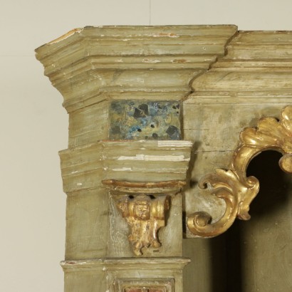 di mano in mano, angoliere decorate, coppia di angoliere, coppia di angoliere decorate, angoliere antiche, angoliere antiquariato, angoliere 600