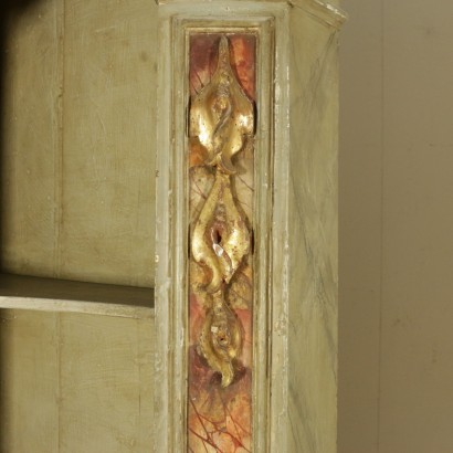 di mano in mano, angoliere decorate, coppia di angoliere, coppia di angoliere decorate, angoliere antiche, angoliere antiquariato, angoliere 600