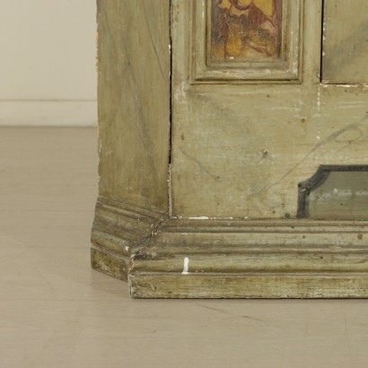 di mano in mano, angoliere decorate, coppia di angoliere, coppia di angoliere decorate, angoliere antiche, angoliere antiquariato, angoliere 600