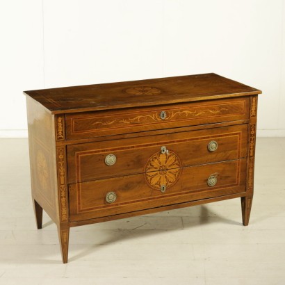 Kommode Klassizismus mit intarsien