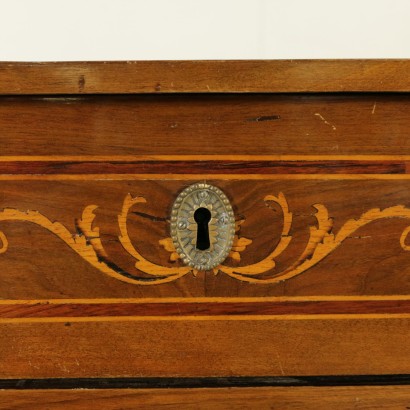Kommode Klassizismus mit intarsien - detail