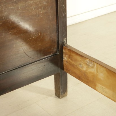 di mano in mano, letto in stile neoclassico, letto neoclassico, letto matrimoniale, letto antico, letto antiquariato, letto 900, lecco intarsiato, letto di antiquariato, letto matrimoniale antico, letto matrimoniale di antiquariato