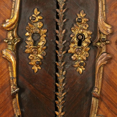 Particolare Scrittoio con alzata Alph Giroux