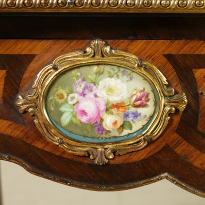 Particolare Scrittoio con alzata Alph Giroux