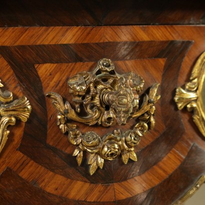 Particolare Scrittoio con alzata Alph Giroux