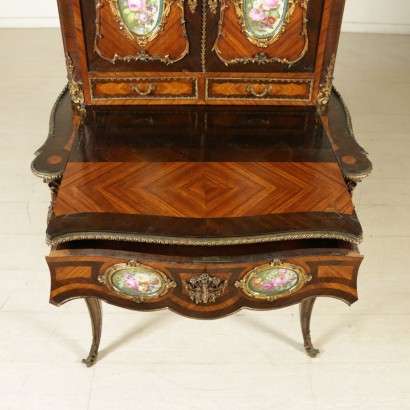 Particolare Scrittoio con alzata Alph Giroux