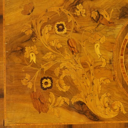 di mano in mano, ribalta in stile olandese, ribalta olandese, ribalta con cassetti, ribalta con vano, ribalta intarsiata, ribalta decorata, ribalta 900, ribalta antica, ribalta antiquariato, ribalta di antiquariato
