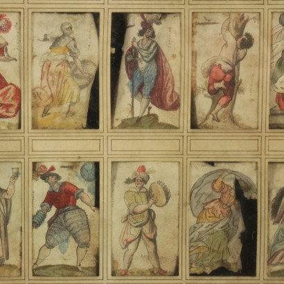 Raccolta di curiose figurine del 600