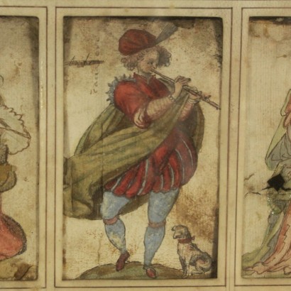 Raccolta di curiose figurine del 600