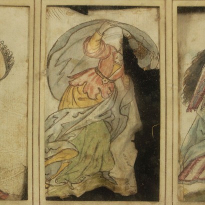 Raccolta di curiose figurine del 600