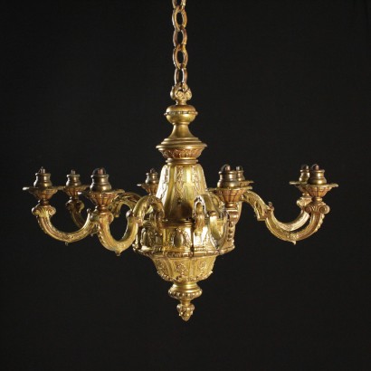 {* $ 0 $ *}, Beleuchtung, Werkstatt 900, Antike Beleuchtung, Antike Beleuchtung, Antike, Antiker Kronleuchter, Antiker Kronleuchter, 900 Kronleuchter, Bronze Kronleuchter