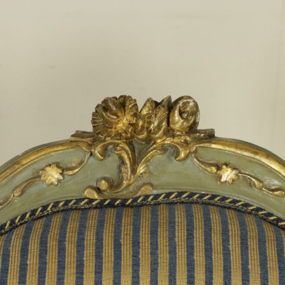 Particolare poltrona bergere