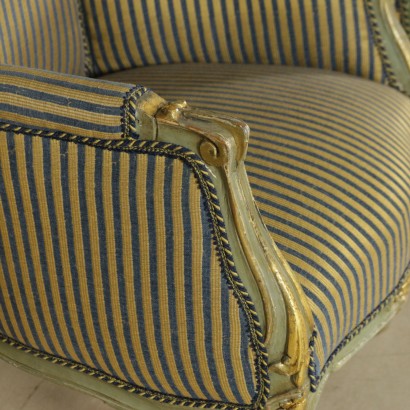 Particolare poltrona bergere