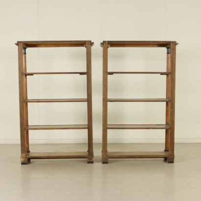 Par de bibliotecas, por el d&#237;a, Biedermeier