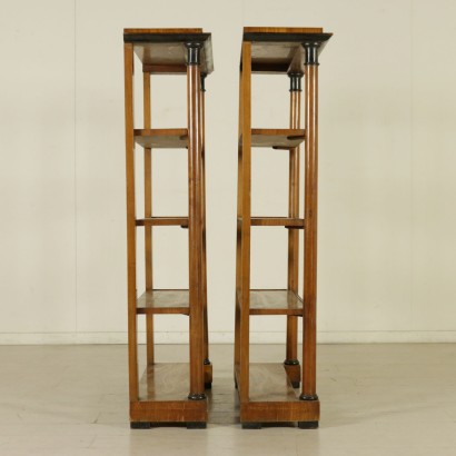 Par de bibliotecas, por el d&#237;a, Biedermeier