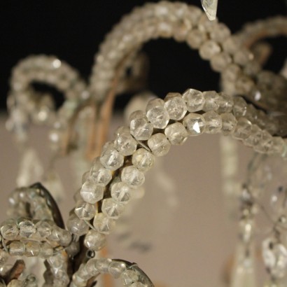 {* $ 0 $ *}, Antik, Antike, Antike Beleuchtung, Antike Beleuchtung, Antiker Kronleuchter, Antiker Kronleuchter, Antiker Eisen-Kronleuchter