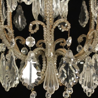 {* $ 0 $ *}, Antik, Antike, Antike Beleuchtung, Antike Beleuchtung, Antiker Kronleuchter, Antiker Kronleuchter, Antiker Eisen-Kronleuchter