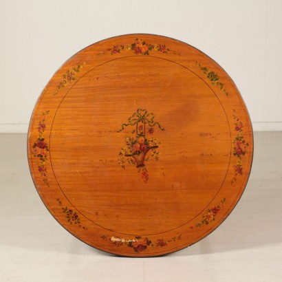 Tavolino decorato - piano