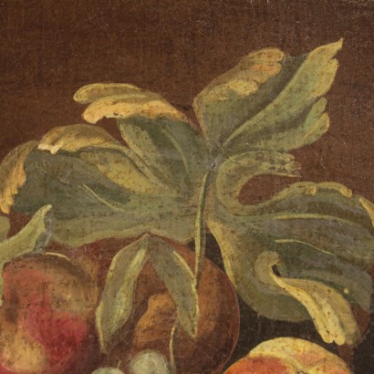 Besonders stillleben mit obst und krug