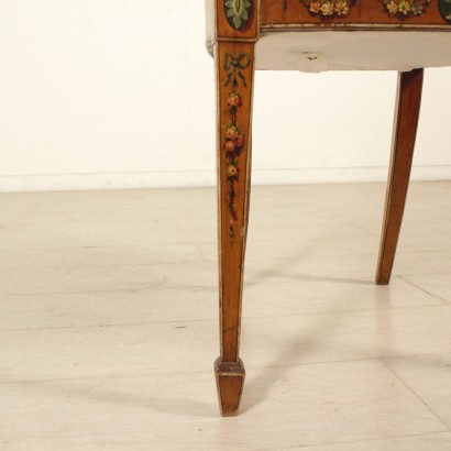 Coppia sedie decorate