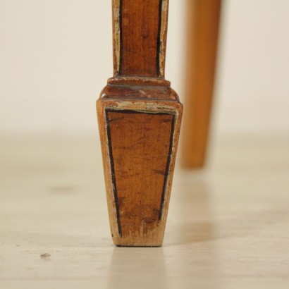 Coppia sedie decorate