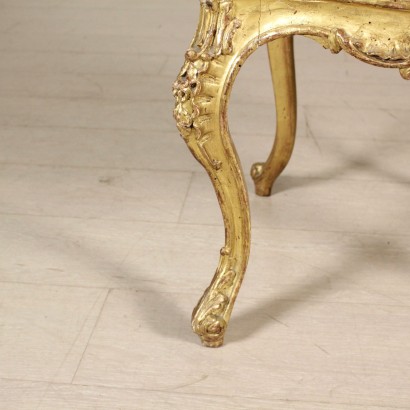 Particolare Coppia sedie dorate