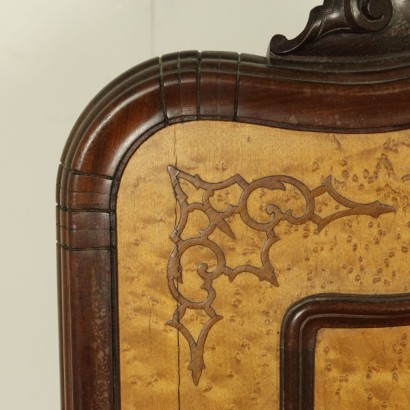 Coppia di letti Luigi Filippo - particolare