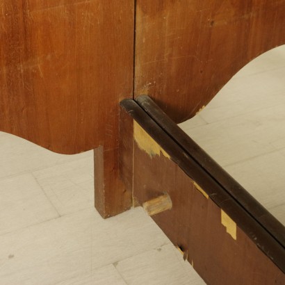 Coppia di letti Luigi Filippo - particolare