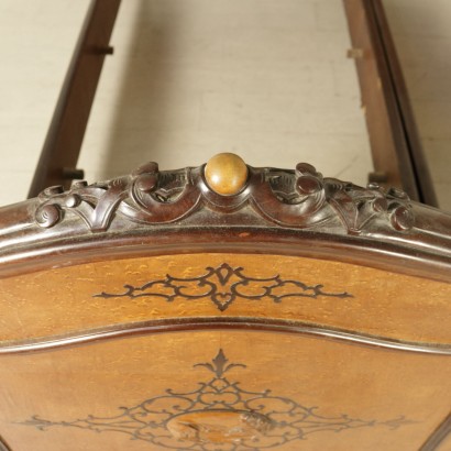 Coppia di letti Luigi Filippo - particolare