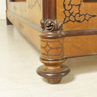 Coppia di letti Luigi Filippo - particolare