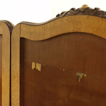 Coppia di letti Luigi Filippo - particolare