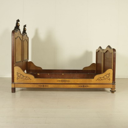 Coppia di letti Luigi Filippo - fianco