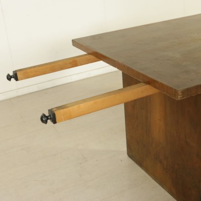 di mano in mano, tavolo decò, tavolo art decò, tavolo in noce, tavolo 900, tavolo primi 900, tavolo allungabile