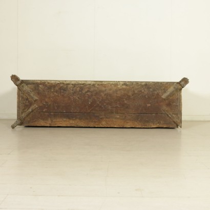 Cassapanca in noce - fondo