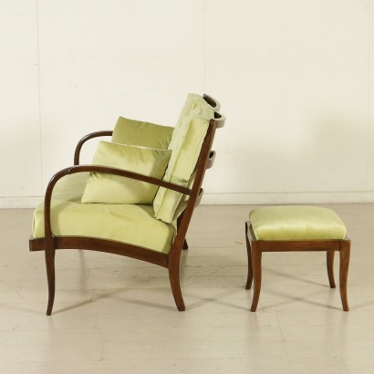 Divano anni 40 - fianco