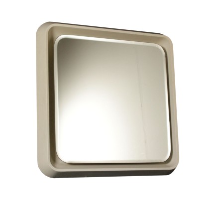 di mano in mano, specchio anni 60, anni 60, specchio vintage, specchio modernariato, specchio retro illuminato, vintage italiano, modernariato italiano