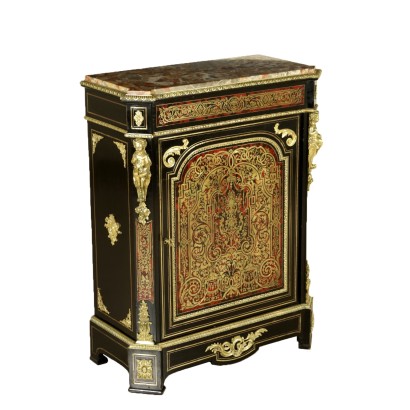 Pequeño armario de estilo Boulle