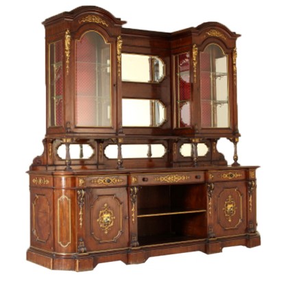 Grande credenza a due corpi