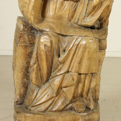 Madonna in throne with the Child Jesus - detail
