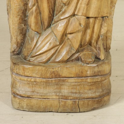Madonna in throne with the Child Jesus - detail