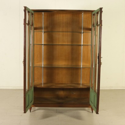 di mano in mano, vetrina inizi 900, vetrina 900, vetrina antica, vetrina antiquariato, vetrina in noce, vetrina di antiquariato