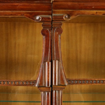di mano in mano, vetrina inizi 900, vetrina 900, vetrina antica, vetrina antiquariato, vetrina in noce, vetrina di antiquariato