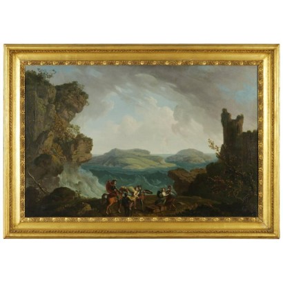 Adrien Manglard, The Scene Of Chivalry