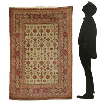 tappeto, tappeto caucaso, tappeto caucasico, tappeto anni 70, anni 80, tappeto in lana, tappeto a nodo fine, di mano in mano, anticonline, tappeto shirvan, shirvan caucaso